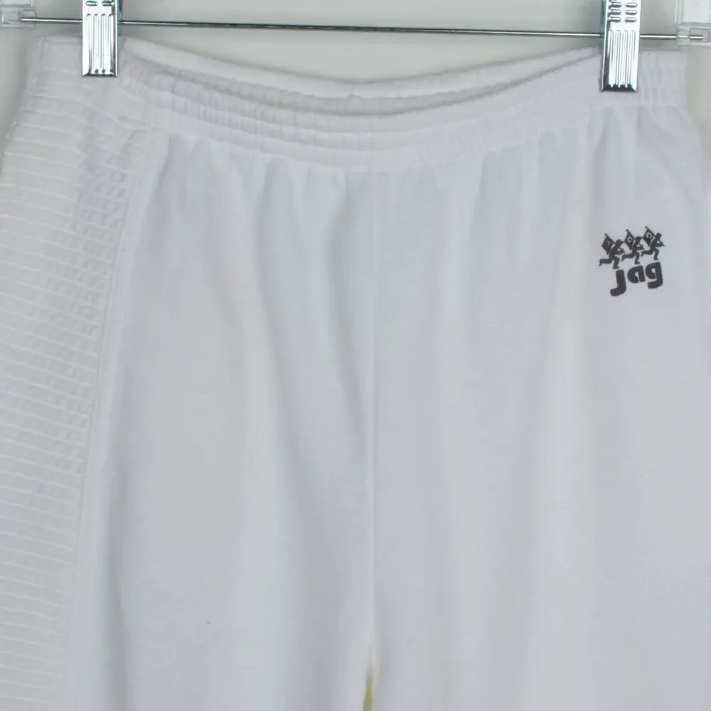 Vintage 80s White Sweatsuit Set Size S Jag Club - Picture 6 of 8